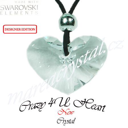 Náhrdelník se Swarovski ® ELEMENTS Crazy 4U Heart