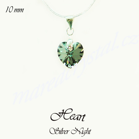 Náhrdelník se Swarovski ® ELEMENTS Heart