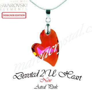 Náhrdelník se Swarovski ® ELEMENTS Devoted 2U Heart