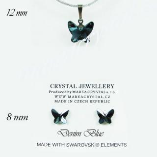 Souprava se Swarovski ® ELEMENTS Butterfly 