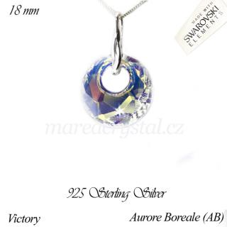 Stříbrný Náhrdelník se Swarovski ELEMENTS Victory