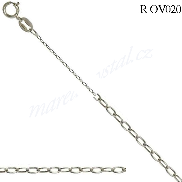 Stříbrná souprava s krystaly Oval Light Rose