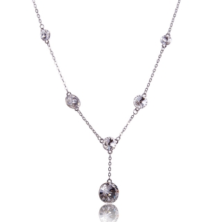 Náhrdelník Rivoli s krystaly 