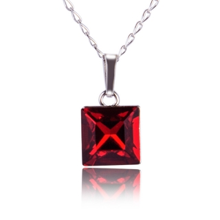 Náhrdelník s krystalem Princess Scarlet