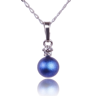 Náhrdelník Perla Deep Blue Pearl