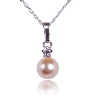 Náhrdelník Perla Peach Pearl 