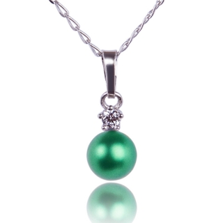 Náhrdelník Perla  Eden Green Pearl