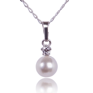 Náhrdelník Perla White Pearl