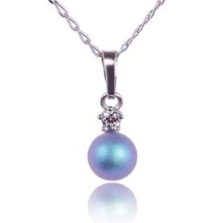 Náhrdelník Perla Light Blue Pearl