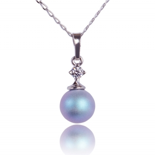 Náhrdelník Perla Light Blue Pearl