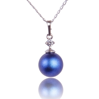 Náhrdelník Perla Dark Blue Pearl 
