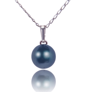 Stříbrný přívěšek s perlou Tahitian-Look Pearl
