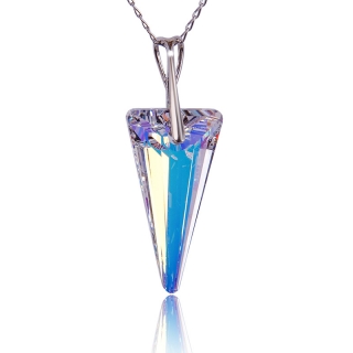 Náhrdelník s krystalem Spike Aurore Boreale