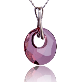 Náhrdelník s krystalem Victory Antique Pink